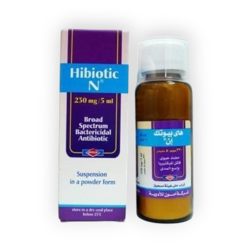 HIBIOTIC N 228.5 MG SUSPENTION 60 ML