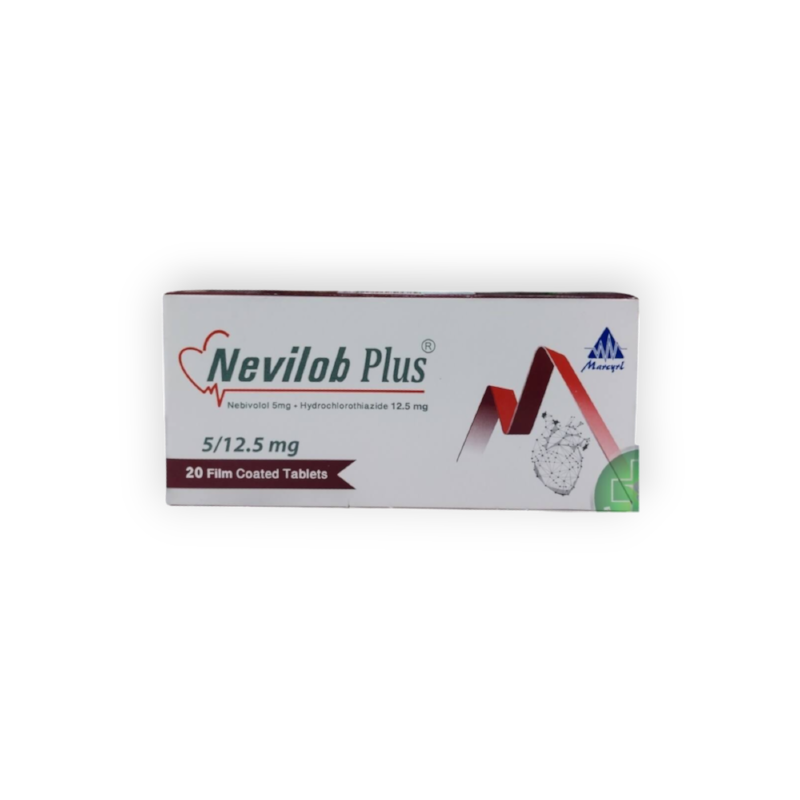 NEVILOB PLUS 5/12.5 MG 20 TABLET