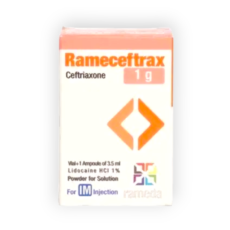 RAMECEFTRAX 1GM IV VIAL