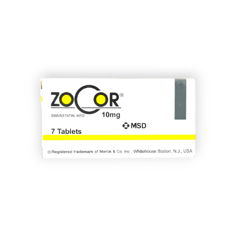 ZOCOR 10 MG 7 TABLET