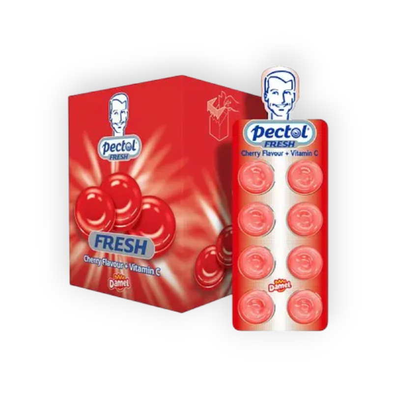PECTOL CHERRY FLAVOUR 24 STRIPS