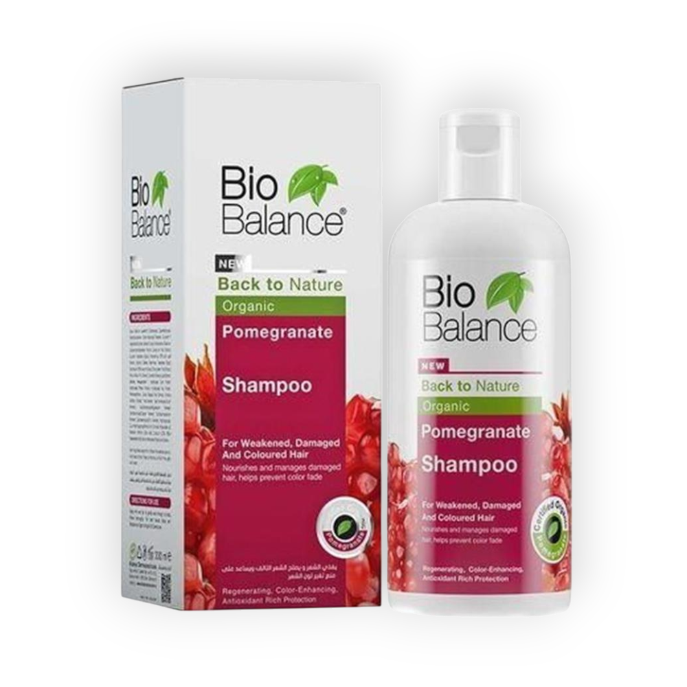 BIO BALANCE ORGANIC POMEGRANATE SHAMPO 180M 1+1FREE