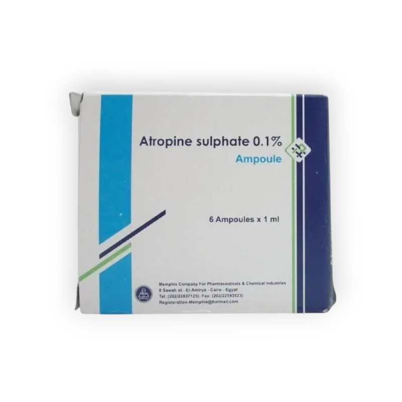 ATROPINE SULPHATE 1 MG / 1 ML 1 AMPULES
