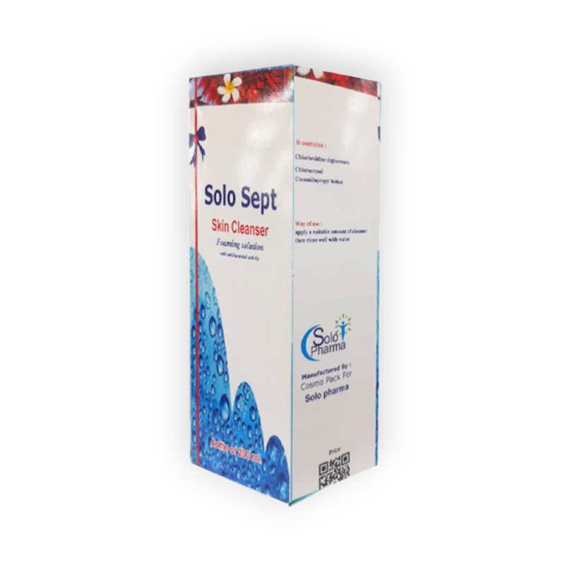 SOLO SEPT SKIN CLEANSER SOLUTION 200 ML