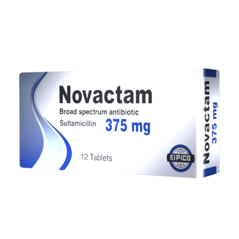 NOVACTAM 375 MG 12 TABLET