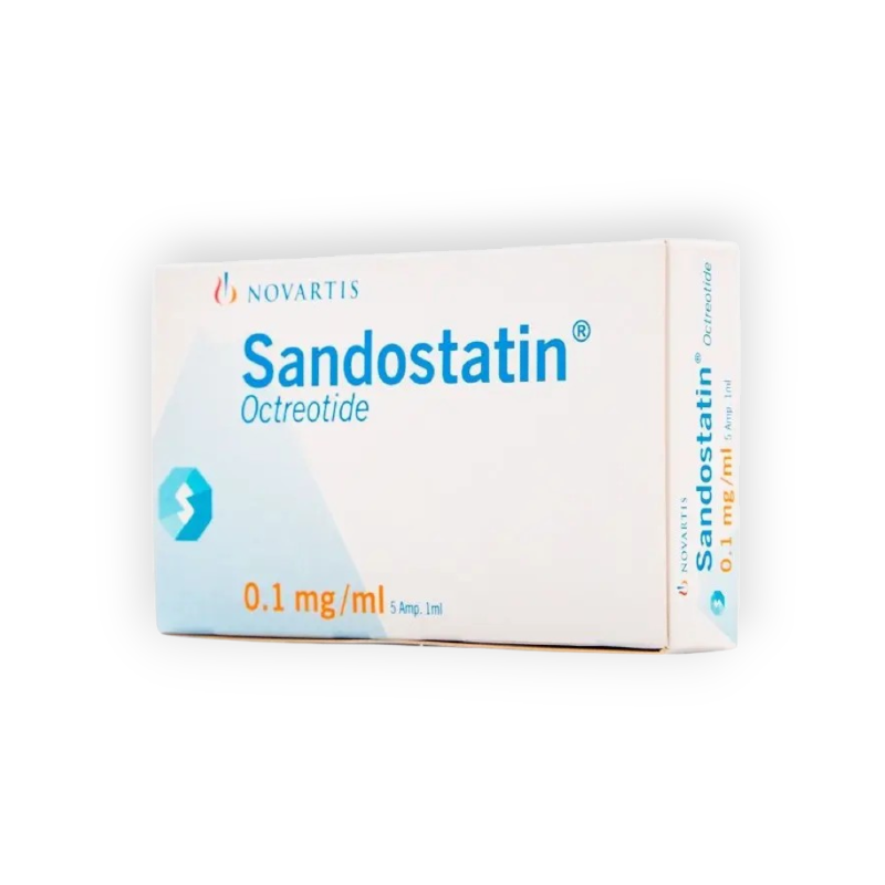 SANDOSTATIN 0.1 MG 5 AMPULES