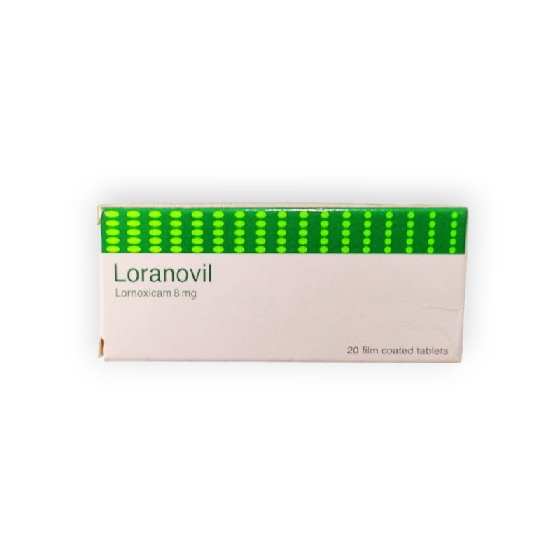 LORANOVIL 8 MG 20 TABLET