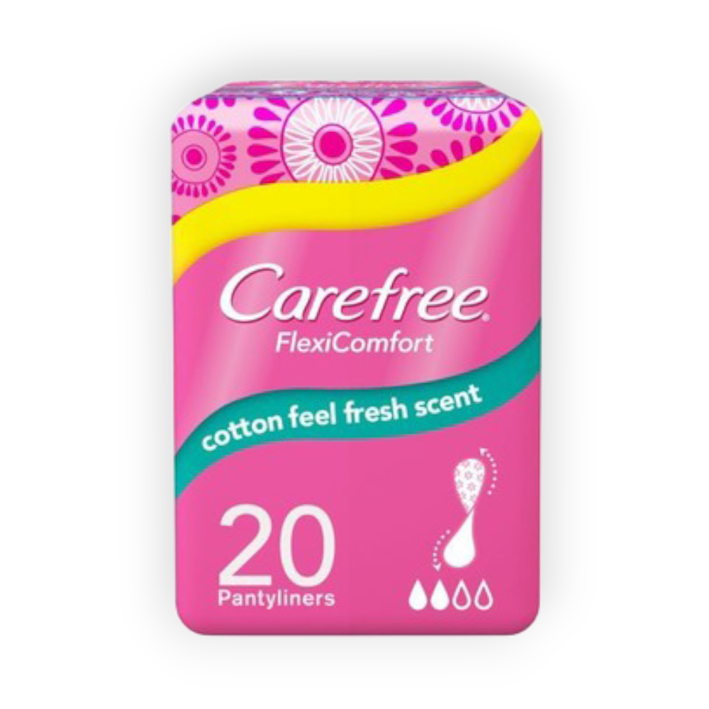 CARE FREE COTTON FRESH SCENT 20Piece