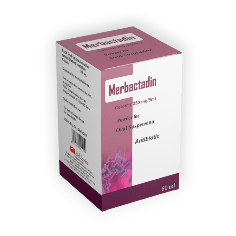 MERBACTADIN 250 MG SUSPENTION
