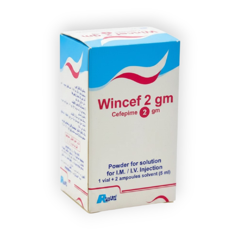 WINCEF 2000 MG IV/1 VIAL