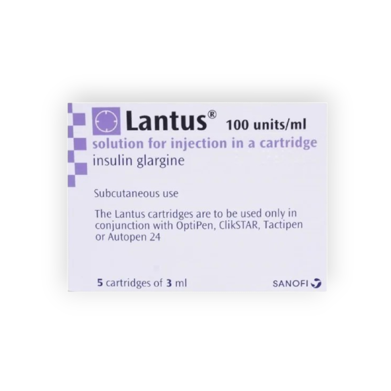 LANTUS 300 MG 5 CARTIDGES