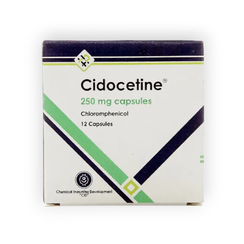 CIDOCETINE 250 MG 12 CAPSULES