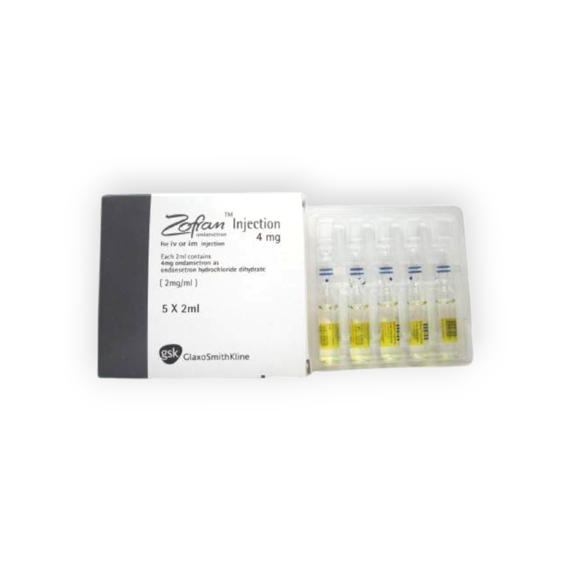 ZOFRAN 4 MG 5 AMPULES