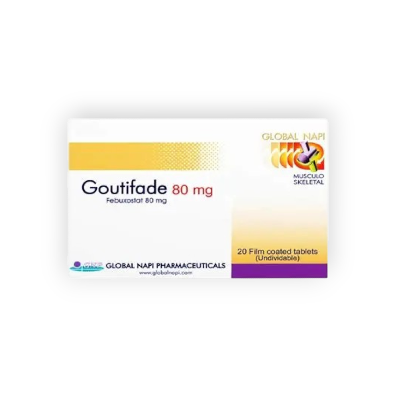 GOUTIFADE 80 MG 30 TABLET
