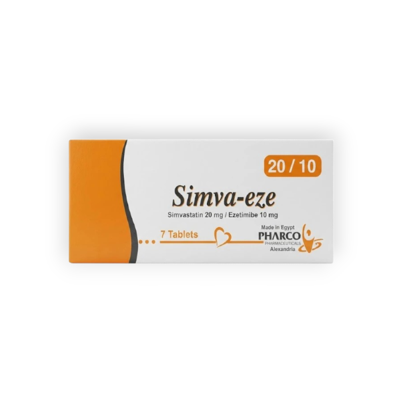 SIMVA-EZE 10 / 20 MG 7 TABLET