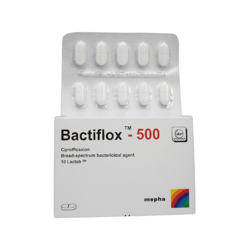 BACTIFLOX  500 MG  10 TABLET